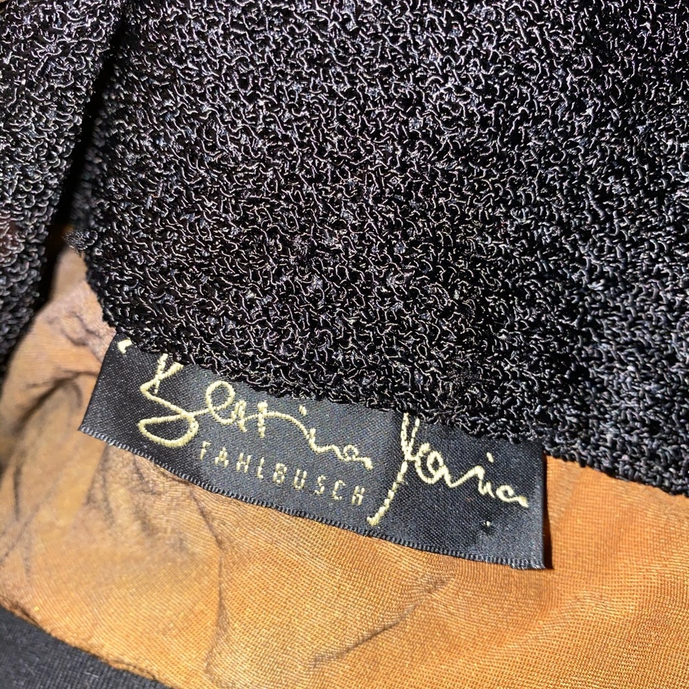 VTG Bettina Maria velvet embroidered kimono jacket - Picture 5 of 5